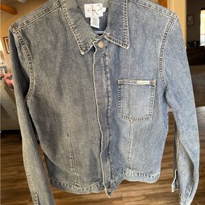 Calvin Klein Jeans Zip Up Denim Jacket